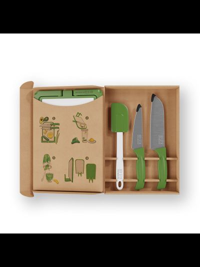 iCook™ Body Detox by Nutrilite™ Набор ножей с разделочной доской и лопаткой