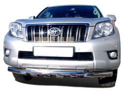 Защита переднего бампера (G) d76 для Toyota Land Cruiser Prado 150 (2010-...)