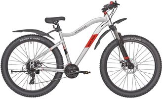 Велосипед Полуфэтбайк RUSH HOUR XS 760, 27.5 серый, рама 19"