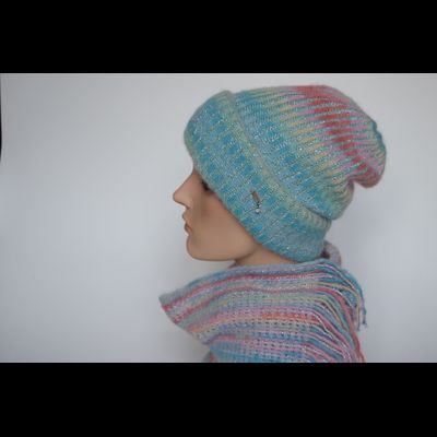 Vizio Италия 8012 CRY шапка бирюзовая фото