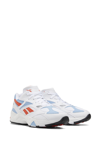 Кроссовки Reebok Aztrek 96 белые с голубым