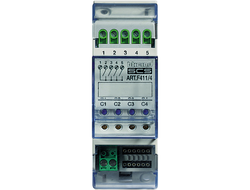 Bticino MyHome F411/4 Активатор 4 канала, 2 модуля DIN