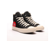 Кеды Converse Play Comme Des Garçons черные  высокие