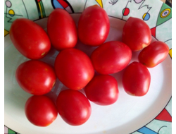 Томат Сахарная слива малиновая