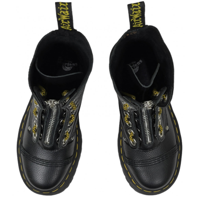 Dr Martens 1490 Sinclair Combs Leather Platform Black