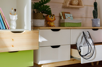 Стеллаж ТК №4 на высоких ножках из массива сосны 57 х 45 х 134 см