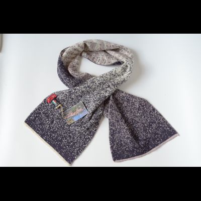 Пятнистый вязаный женский шарф Vizio Италия 6144 S фото