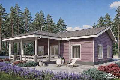 «Таласа»  12,69 х 9,6 м — 120,96 м²