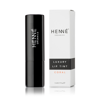 HENNE - Оттеночный бальзам для губ (тон: CORAL)