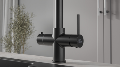 Система мгновенного кипячения воды 4в1 AQUAHOT ROME Black Matte (матовый черный)