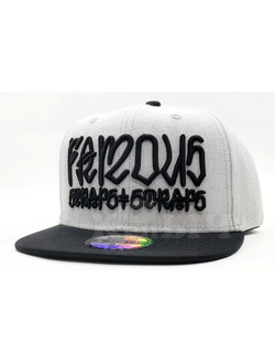 Кепка Famous Rebes Eight gray