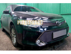 Защита радиатора Toyota Camry XV50/XV55 2015-2017 black низ PREMIUM