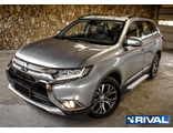 Пороги Mitsubishi Outlander (2012-н.в.), RIVAL, Россия