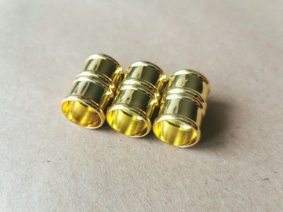 Магнитная застежка "Бамбук"  - 12мм - ЗОЛОТО