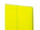 Тетрадь на кольцах А5 (175х220 мм), 120 л., пластиковая обложка, клетка, с фиксирующей резинкой, BRAUBERG, желтая, 403570