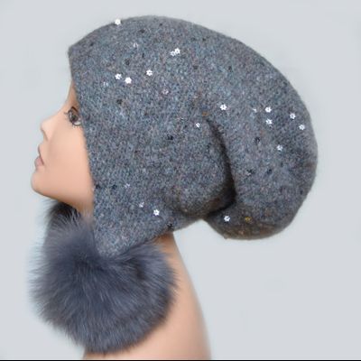 Vizio 5841 шапка Италия с помпонами фото