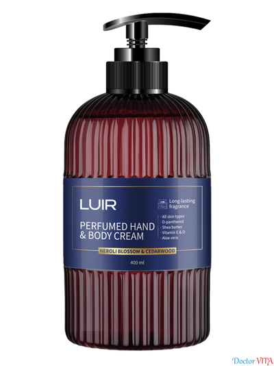 Парфюмированный крем для рук и тела LUIR Neroli blossom &amp; Cedarwood 400 мл.
