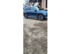 Пороги OEM Style для Geely Monjaro 2021-