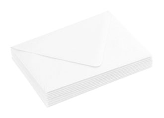 Дизайнерский конверт "Высоко-белый"