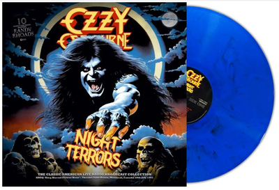 Ozzy Osbourne - Night Terrors LP Blue Marbled