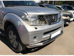 Защита переднего бампера d76 для Nissan Pathfinder (2004-2010)