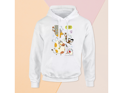 Толстовка Летающие звери №4