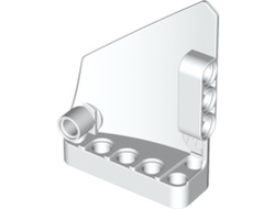 Technic, Panel Fairing #14 Large Short Smooth, Side B, White (64680 / 6030432)