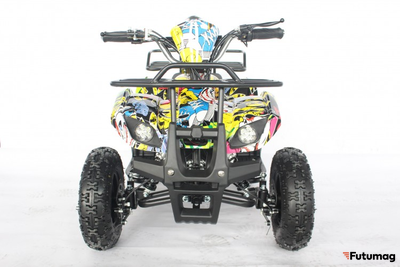 Квадроцикл GreenCamel Гоби K21 (12 Ah 36V 800W R6 Цепь) Граффити