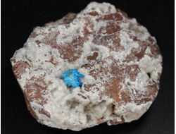 Кавансит, кристаллы на породе, Индия (52*42*17 мм, 49 г) №28635