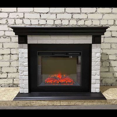 Электрокамин Канзас BL с очагом Sparta 25.5 LED