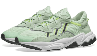Adidas Ozweego (Мятные с белым) Арт2 сбоку