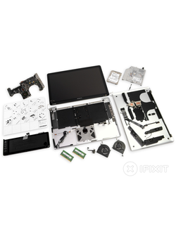 Замена корпуса на ноутбуке Apple