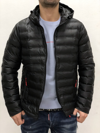 Мужская весенняя куртка синяя