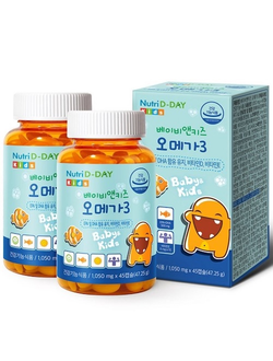 Детский комплекс с Омега-3 Nutri D-Day Kids Baby & Kids Omega-3 (45 капсул)