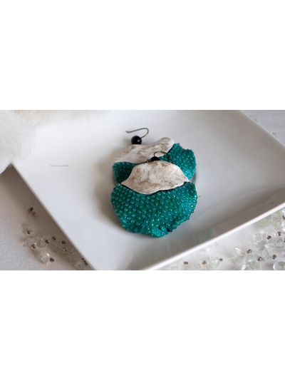 Сказки братьев Гримм. Круглые серьги в стиле фэнтези из коллекции волшебных украшений Винсенто