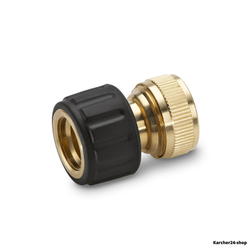 Латунный коннектор с аквастопом 3/4" (2.645-018.0)