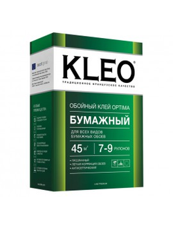 Клей обойный KLEO Optima 7-9 для бумажных обоев