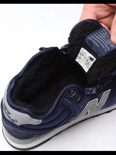 New Balance Classic 574 Blue С Мехом