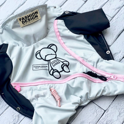 Limargy Дождевик для девочек с плюшевым подкладом "Bear"