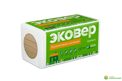 Утеплитель ЭКОВЕР ВЕНТ-ФАСАД 70 1000х600х50 мм (8 шт; 0,24 куб.м.)