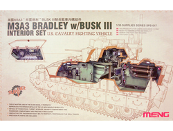 Meng: M3A3 BRADLEY w/BUSK III INTERIOR SET