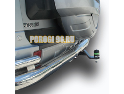 Фаркоп Лидер-Плюс для Mitsubishi Pajero 3/4 2000-2007