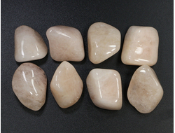 Берилл розовый (морганит, воробьевит), галтовка в ассортименте, Намибия (18-20 мм, 3-5 г) №22727