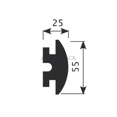 Молдинг MX010 - 55*25*2000мм
