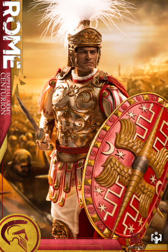 Римский генерал (ДЕЛЮКС версия) - Коллекционная ФИГУРКА 1/6 scale Roman Imperial Army - Imperial Dato (HH18009 Deluxe Edition) - HH Model X HaoYuTOYS