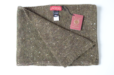 Темно - зеленый шарф Vizio Италия 8023