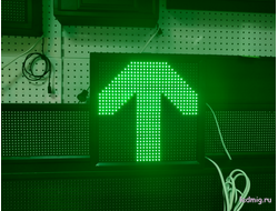 Светофор по типу «свободно-занято» 370*370 (квадрат)