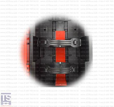 Пенал для огнетушителя с металлической вставкой