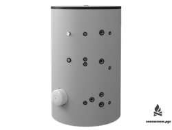 Комбинированный напольный водонагреватель 2000л, с двумя теплообменниками, эмалированный