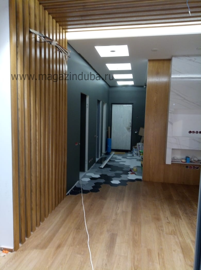 Декоративные рейки на стену